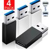 Адаптеры USB-C на USB-A (мама-папа) 5 Гбит/с, высокоскоростная передача данных, конвертеры для телефона, разъемы Type C на USB 3.0 для клавиатуры