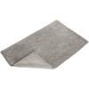 Basic Microfiber Non-Slip Bath Mat, Platinum, 53.3 x 86.3 cm