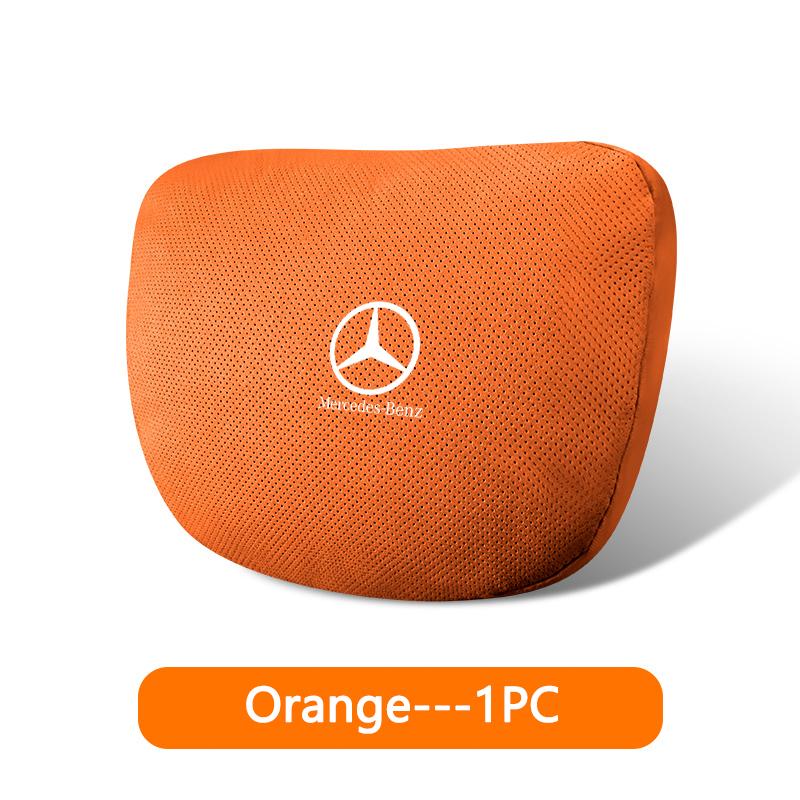ILY2 Car Headrest Comfort Adjustable Breathable Pillow Protector Neck For Mercedes Benz CLK GLC W212 C200 C300 W203 W205 W169 W176