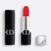 Помада Rouge Dior 888 Velvet Matte, Яркая кораллово-красная помада стойкая 3,5 г