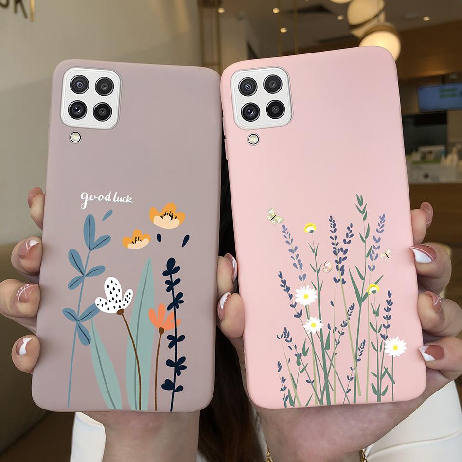 Для Samsung Galaxy A22 4G 5G Чехол SM-A225F Сердце Мягкий Силиконовый Чехол для Телефона Для SamsungA22 GalaxyA22 M22 A 22 4G 5G Fundas