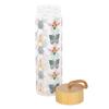 Something Different Floral Bug Glass Water Bottle