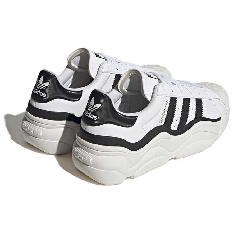 adidas Superstar Millencon Белые Черные Женские Кроссовки Cloud-White Core-Black HQ9018