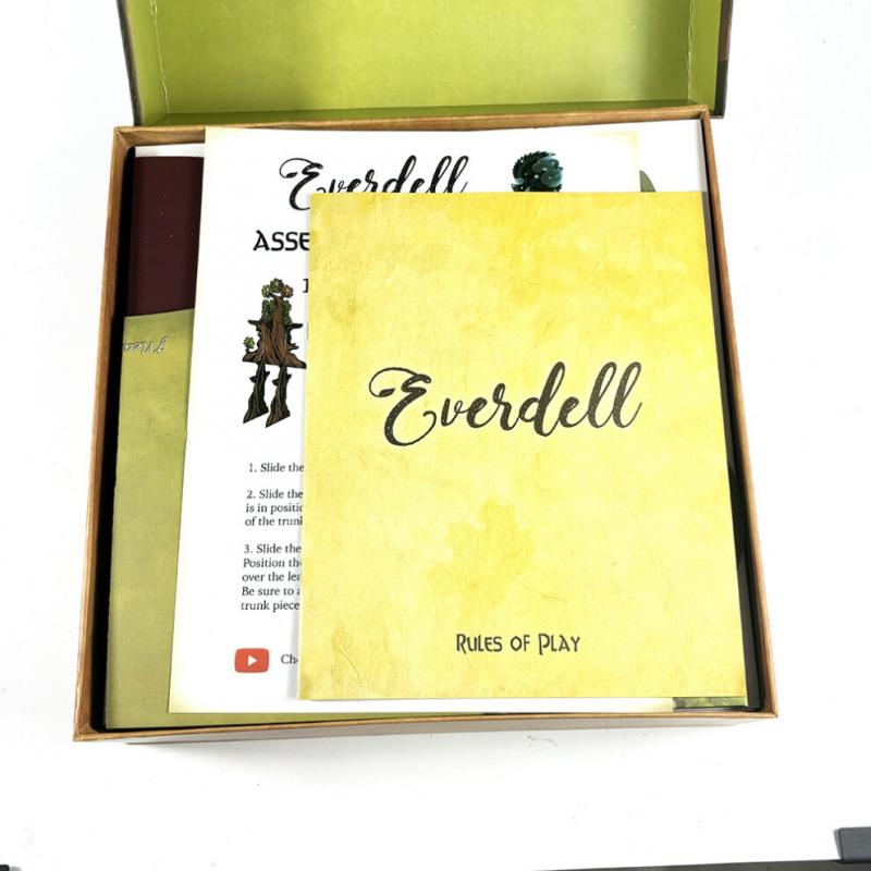 Настольная игра Everdell Фэнтезийный Лес Стратегическая игра Коллекционирование карт и размещение рабочих Семейная вечериночная игра для 1-4 игроков