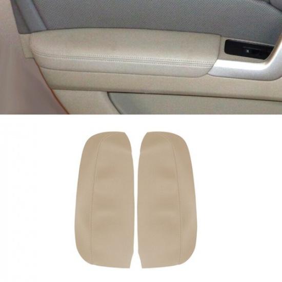 Подходит для 2007 2008 2009-2012 Acura RDX Панели передних дверей Накладка на подлокотник Бежевый