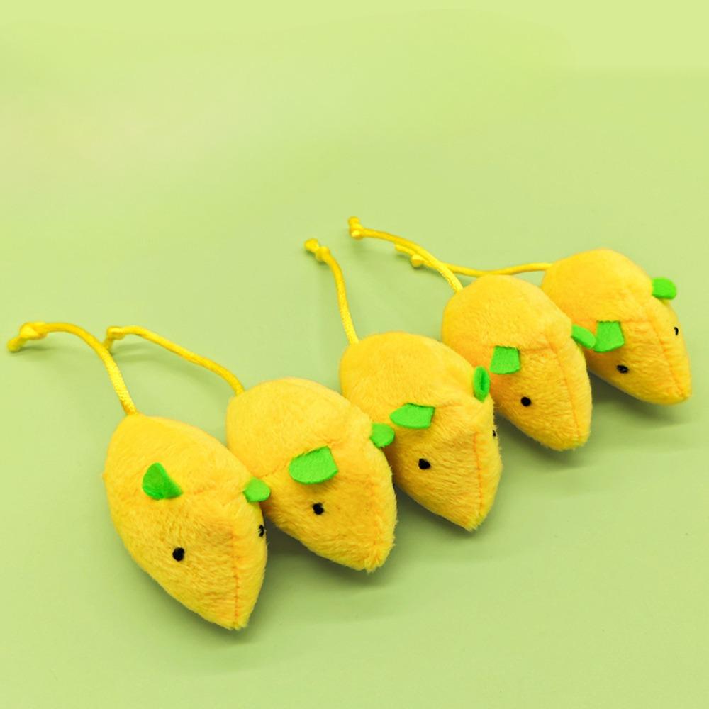 Cat Mouse Toys Interactive Catnip Pet Toys For Kitten Indoor Cat Game Catnip Toys Bite Resistance Plush Simulation Mouse Pet Toy