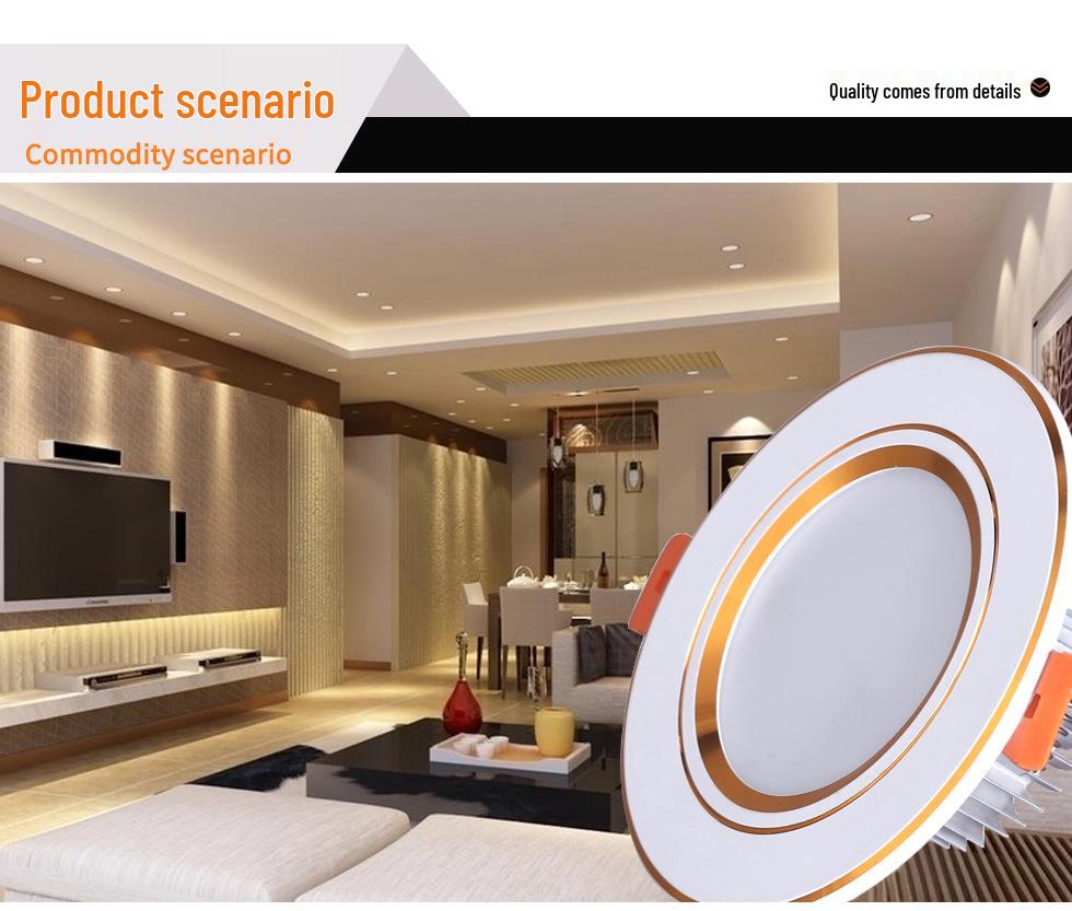 2,5-дюймовый 3 Вт светодиодный точечный потолочный светильник