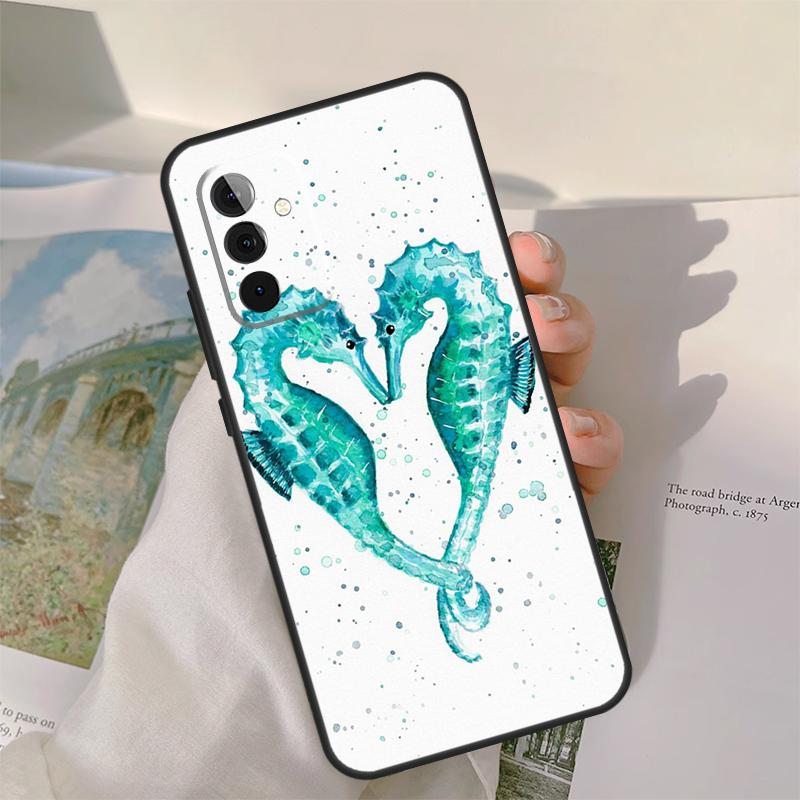 Чехол-морской конек для Samsung Galaxy A52 A32 A12 A22 A16 A26 A36 A56 A06 A55 A35 A15 A54 A34 A14 A13 A53