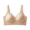 Plus Size Full Coverage Invisible Bra: Lifts, Supports, Anti-Sagging, Thin Cup, Seamless Fit for Large Busts
