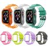 Clear Tpu Sport Strap For Apple Watch Series 1/2/3/4/5/6/7/se Adjustable And Precise Cutouts