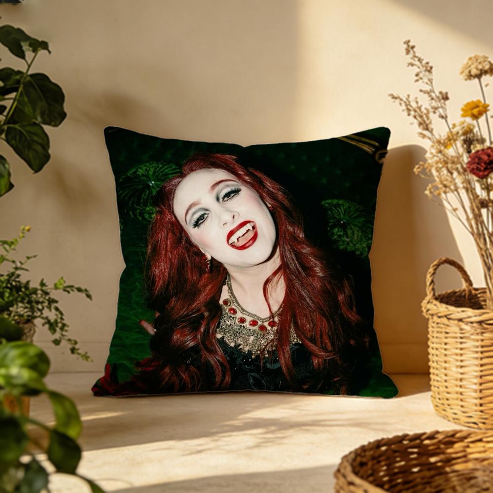 Trendy CChappell Roaned Cushion Cover Versatile DoubleSided Pillow Case Fit for Sofa Bed Car Daily Decor