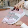 Summer Light Soled New Women's Mesh Shoes Casual Mix Color Women Sneakers Elastic Breathe Sport Shoe Female Tennis Fashion Flat