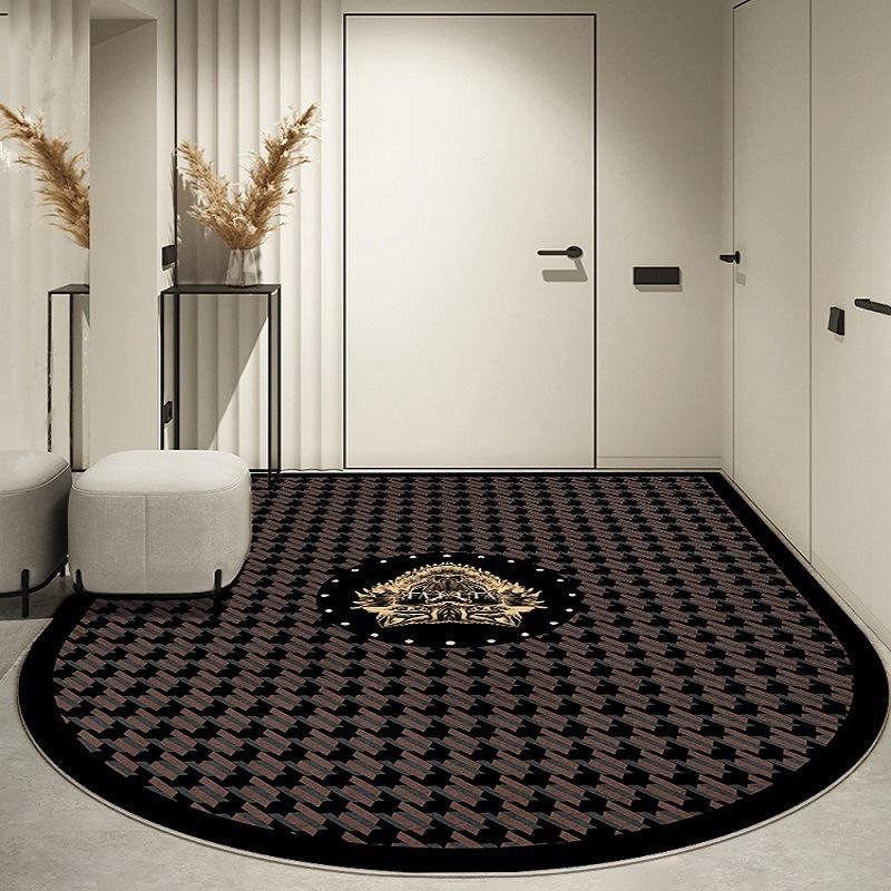 Leather Floor Mat Entry Door Mat Entry Door Mat Door Mat Door Waterproof Foot Pad Pvc Entry Anti-Skid Porch Carpet Household