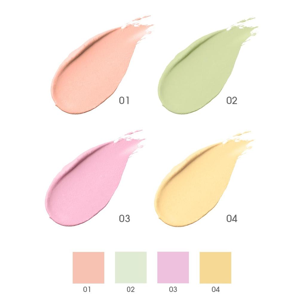 MiMC Mineral Eraser Balm Colors Makeup Base 02 Green Refill 6.5g
