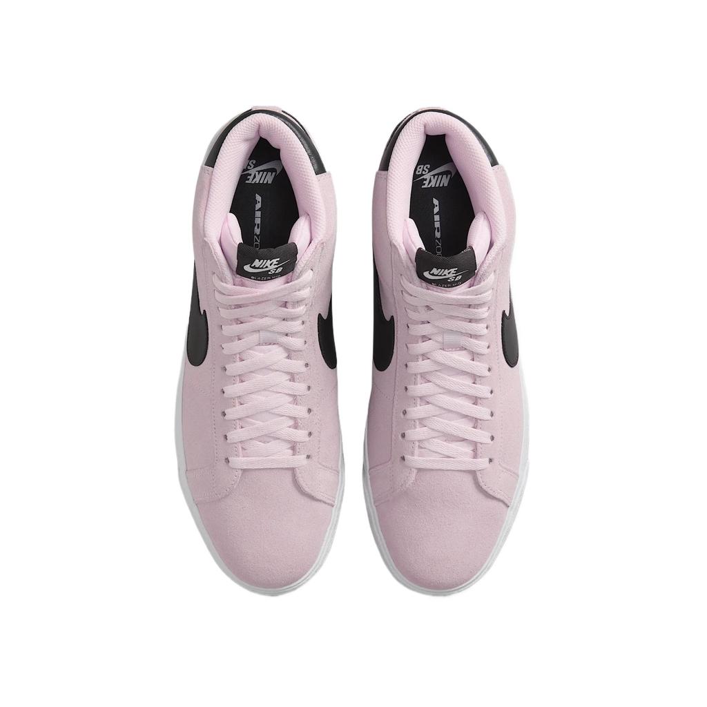 Nike Sb Zoom Blazer Mid Розовый пеноматериал Белый Резина Желтый Антрацит Обувь для скейтборда FD0731-601