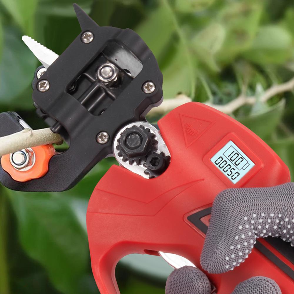 ONEVAN Бесщеточный электрический прививочный станок 2 в 1, многофункциональные прививочные ножницы, электроинструмент для обрезки и прививки, аккумулятор Makita 21 В