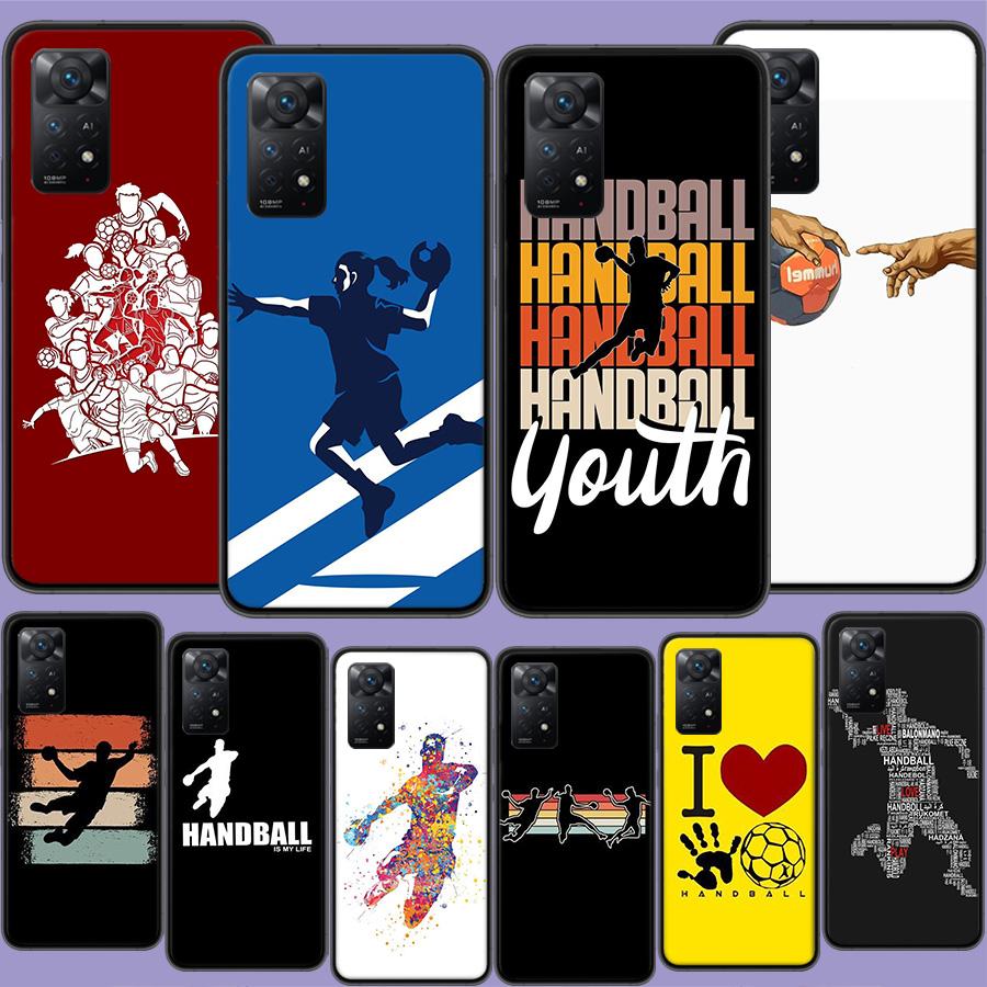 Чехол для телефона Спортивный Гандбол Для Redmi Note 14+ 13 Pro Plus 14C 13C 12C 12 10A 10C 10 9 8 9A 9C 9T 8A 7 Pro Xiaomi Capa Чехол Милый