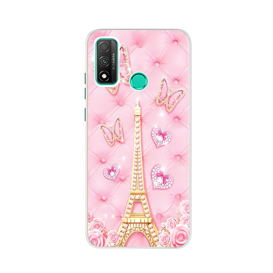 Phone Case For Huawei P smart 2020 Case TPU Silicon Soft Painted Coque Huawei Psmart 2020 POT-LX1A 6.21" Cover Bumper Cases capa