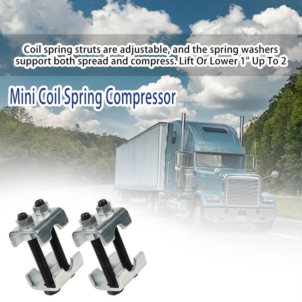 Manual Operation Coil Spring Compressor Carbon Steel Construction Strut Compressor Truck Service