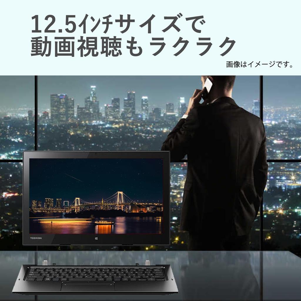 Ноутбук Toshiba Notebook PC TO SHIBA dynabook R82 Память 4 ГБ Ядро дюйм Настройки Office завершены [Б/у ПК] SSD128 ГБ/Intel m5-6Y57(1.1ГГц)/15.6 FHD/МС
