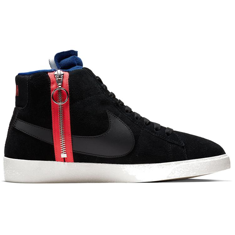 Nike Blazer Mid Rebel XX Black Royal Blue Womens BQ4022-005