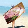 Personalized Princess Pink Gown Beach Towel Microfiber Beach Towel Thin Absorbent for Beach Swimming Yoga Bath Sports. 0910265