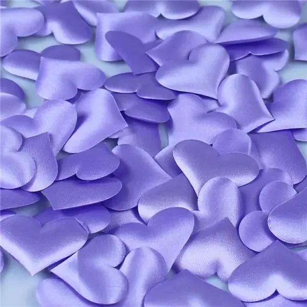 100/200 шт. Лепестки в форме сердца Свадьба День святого Валентина Бросание Украшение стола Украшение на день рождения Предметы домашнего обихода