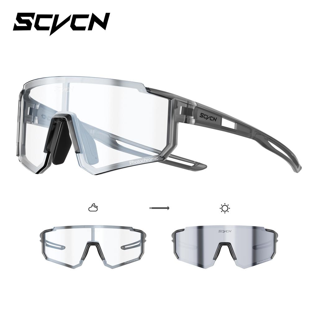 SCVCN Спортивные солнцезащитные очки для девочек Outdoor для хайкинга Детские велосипедные очки Фотохромные UV400 Очки для бейсбола для мальчиков Солнцезащитные очки для бега