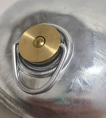 Doi Metal Chemical Co., Ltd. 112886, Серебристый, Гальванизированный железо Грелка для горячей воды, 1,2 дюйма (Совместимо с открытым огнем)