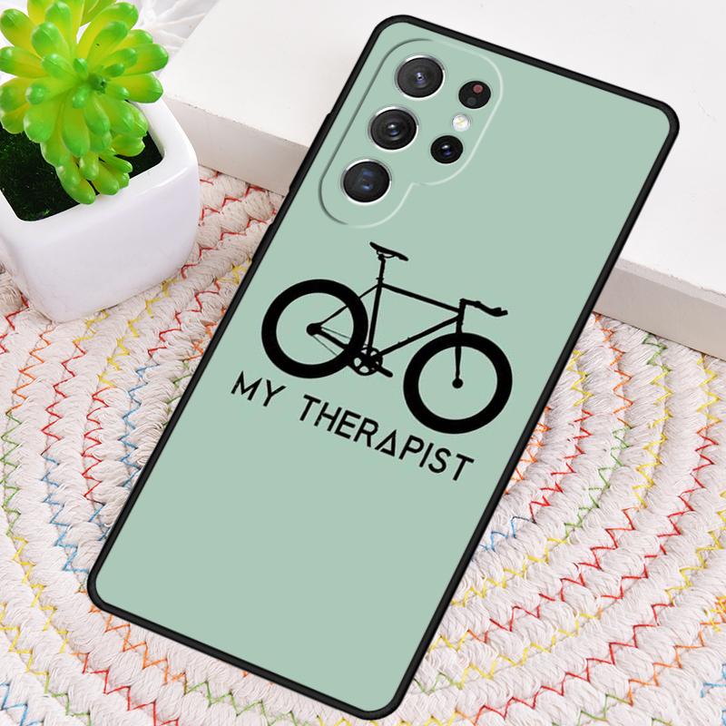 Cycling Heartbeat Bike Phone Case for Samsung Galaxy note 10 pro S26 Ultra S23 S24 FE S25 S21 S22 PLUS shockproof Cove