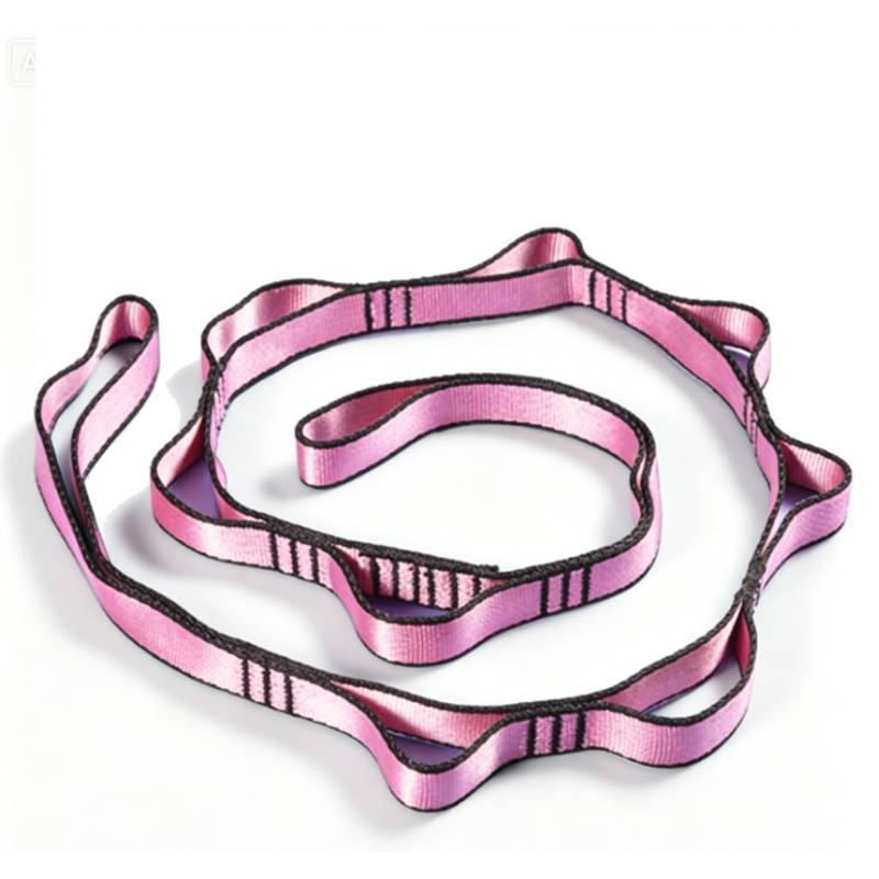Lightweight Polyester Yoga Rope With Safety Lock For Aerial And Core Exercises