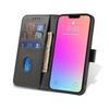 Premium Magnet Flip Wallet Case for iPhone 15 Pro Max - Black