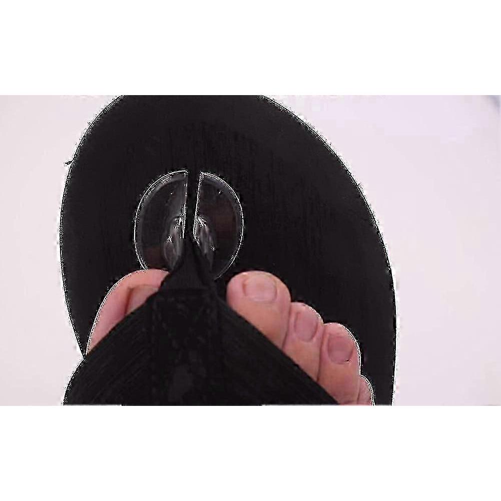 5 Pairs Silicone Toe Protectors For Sandals Transparent Sandals Ongs Cushion