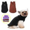 Warm Dog Clothes Soft Cozy Pet Jacket For Small Medium Dogs Cats With D-ring Puppy Costume Chihuahua Yorkshire Winter Coat