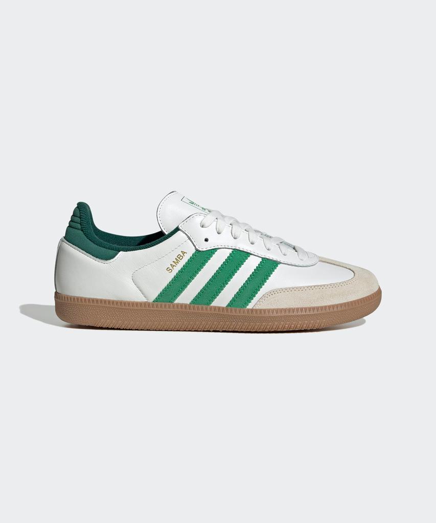 adidas Самба Ог - Белый:Зеленый / Ji3202