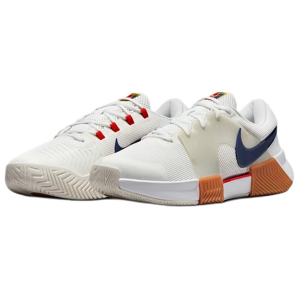 Nike Zoom Gp Challenge 1 Hc Summit White Light Bone University Red Binary Blue Sneakers Casual FB3147-103