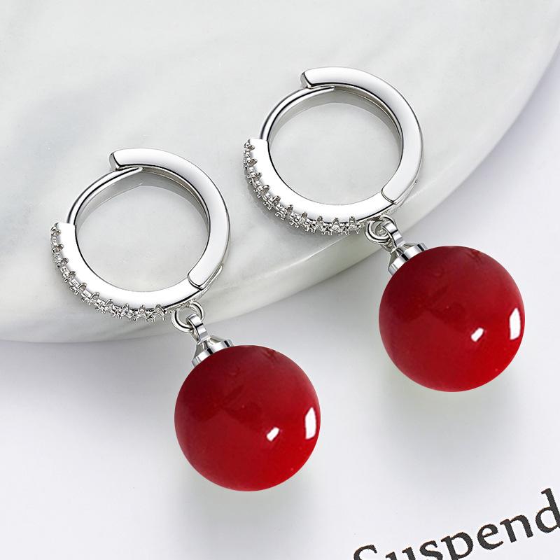 Трендовые акриловые каффы для ушей 14 мм с цирконом и жемчугом принцессы Белоснежки для женщин