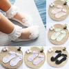 Summer New Baby Socks Cute Lace Flower Floral Newborn Toddler Baby Girl Shoes Princess Girls First Walkers Prewalker