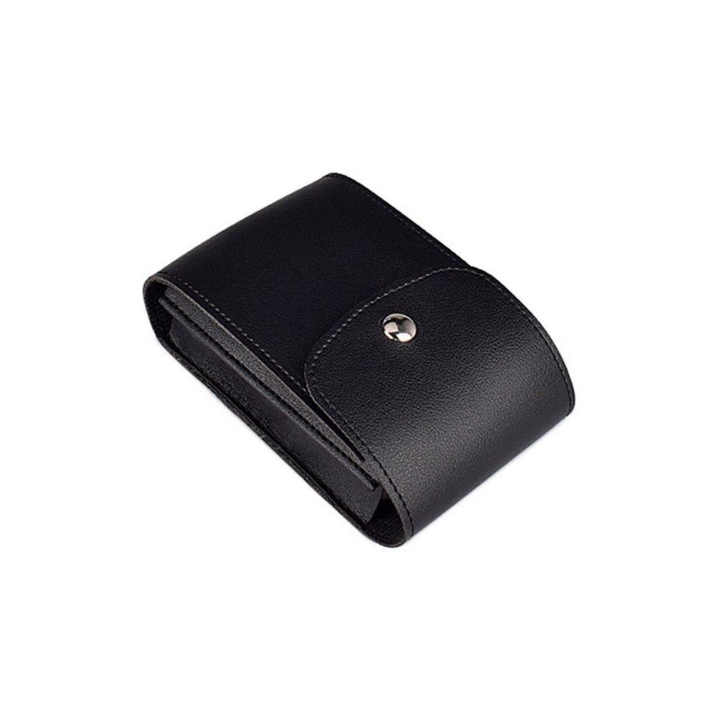 PU Leather Data Cable Bag Portable Mouse Storage Bag Digital Storage Bag U-Disk