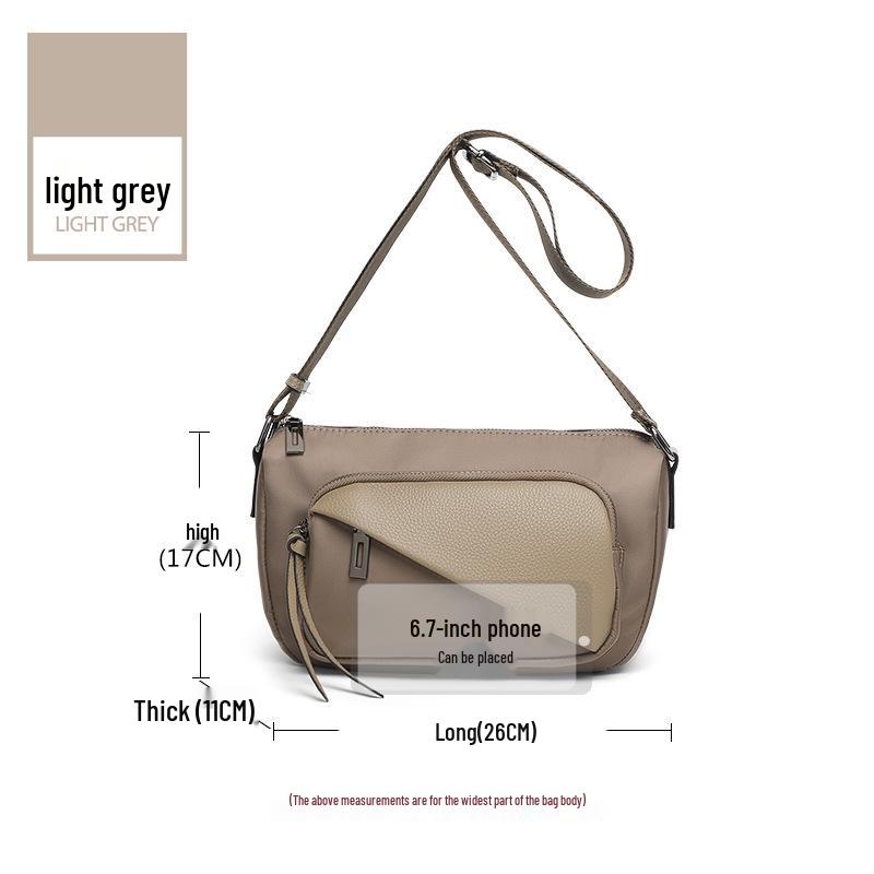 Женская сумка кроссбоди из натуральной кожи большой вместимости (2025) - Универсальная повседневная сумка через плечо из коровьей кожи