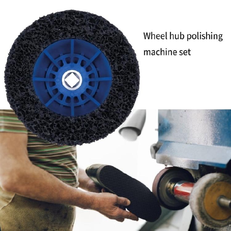 Strong Plastic Hub Grinding Set 150mm Wheel Capacity Automotive Disc Grinding Kit Upgrades for 1/2" Electric Tool