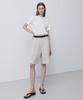 NOTIA Silket Half T-Shirts-White