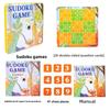 Scene Thinking Magnetic Animal Sudoku Puzzle Game Kids Education Cognitive Toy