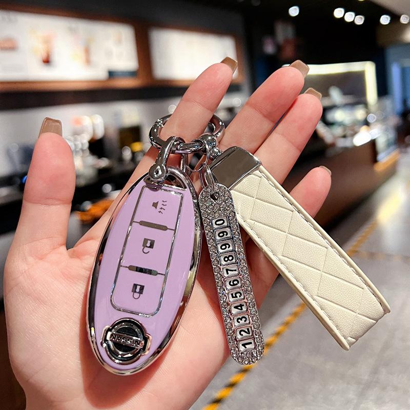 Applicable To Nissan Key Set 14th Generation Xuanyi Bluebird Teana Sunshine Qijun Nissan Tiida Bag Buckle Case Auto Supplies