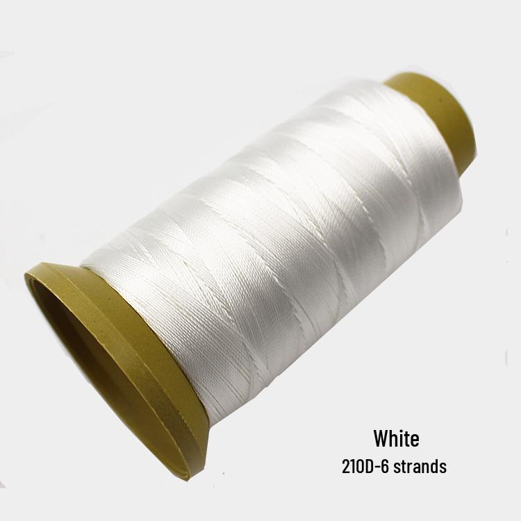 Sewing Thread: Large Spool for Leather, Sofa, or Jeans - High Strength Mercerized Thread