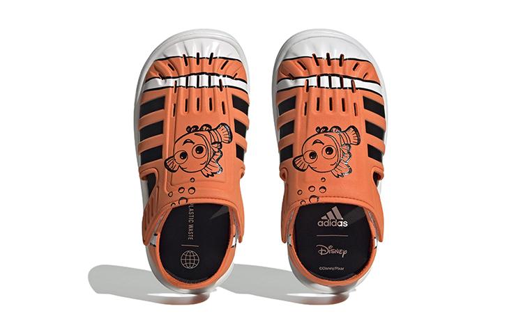 adidas Closed Toe Sandals Disney Finding Nemo And Dory Orange Core Bla