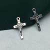 100 шт. Подвески-распятия из цинкового сплава, бусины, подвески-распятия из сплава для самостоятельного изготовления ювелирных изделий