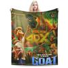 GOATed Will Harris basketball cartoon Print Blanket For Men Women Super Soft Throw Blankets for Couch 50x60 Inches Multi-size