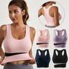 Ladies Fitness Sports Bra Shockproof Push Up Yoga Vest Daily Casual Underwear High Elasticity Tank Top Lingerie