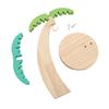 Yousheng Wooden Tree Banana Holder Home Office Kitchen Countertop Living Room Decorative Fruits Stand Organizer Banana Hanger Storage Rack